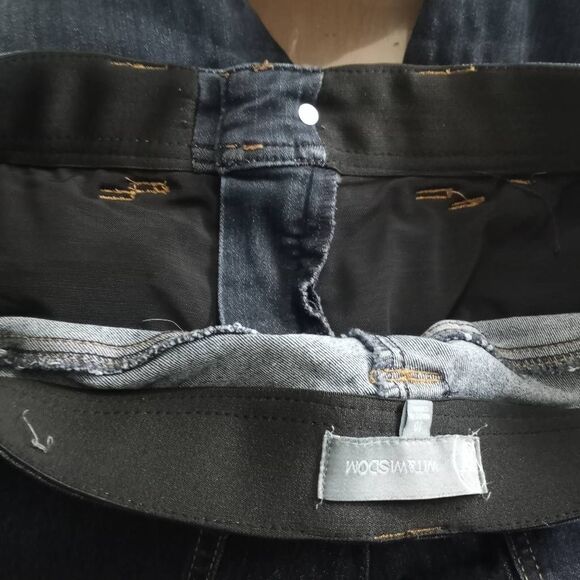 Wit & Wisdom Dark Blue Ab Solution Bootcut Jeans Sz.10 EUC - Picture 7 of 8